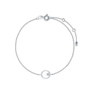 Золотой браслет с бриллиантами природными