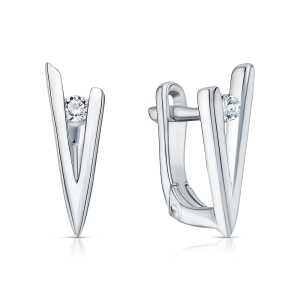 Серьги из серебра Cold Diamonds